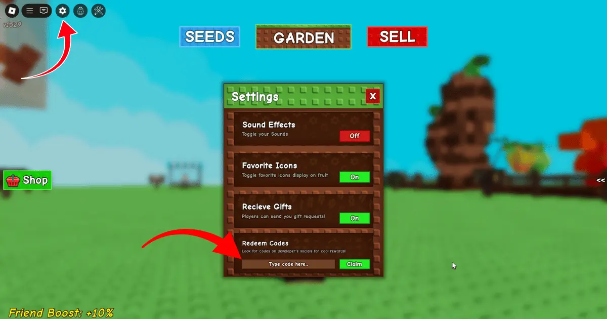 How to Redeem Grow a Garden Codes